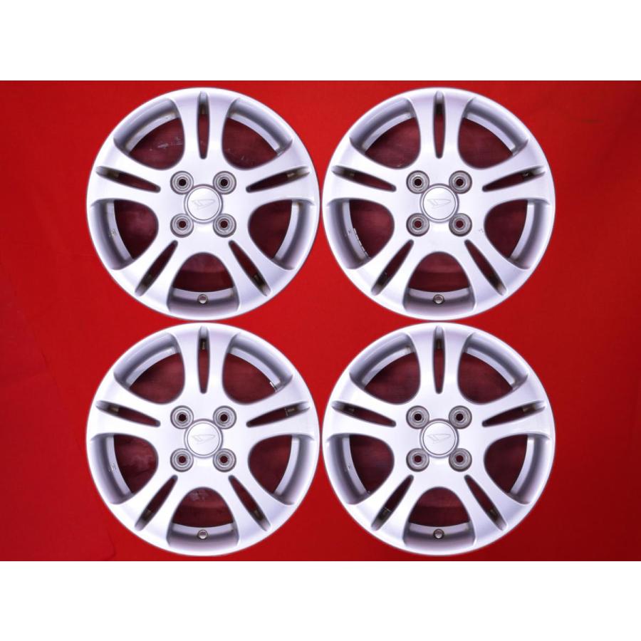 激安 中古 4本セット】 ダイハツ 純正 5スポーク アルミホイール 激安 中古 4本セット】 ダイハツ 純正 5スポーク アルミホイール