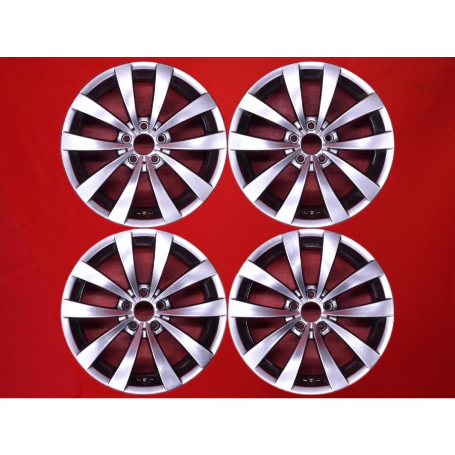 前後異サイズ 4本SET】BMW用 MOTEC GLEN 社外品 アルミホイール 中古品 