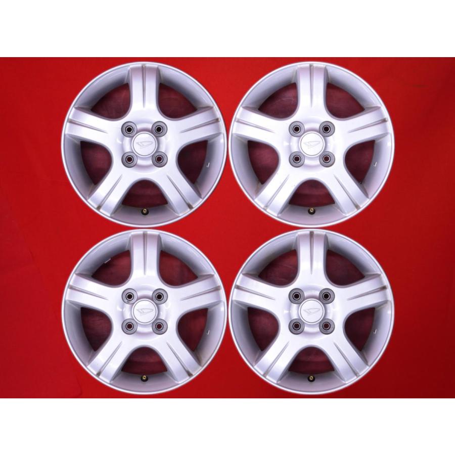 激安 中古 4本セット】 ダイハツ 純正 5スポーク アルミホイール 激安 中古 4本セット】 ダイハツ 純正 5スポーク アルミホイール