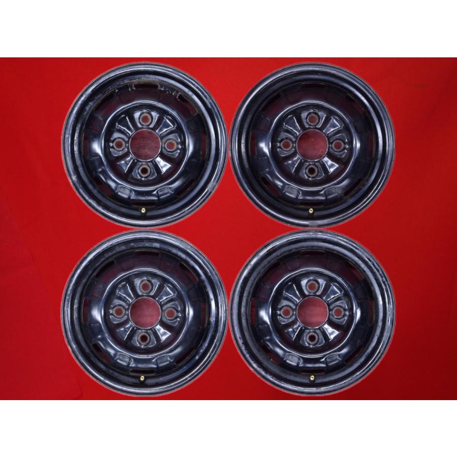 平成24年製 13インチ ブラック 純正スチールホイール 4個 平成24年製 13インチ ブラック 純正スチールホイール 4個 13インチ