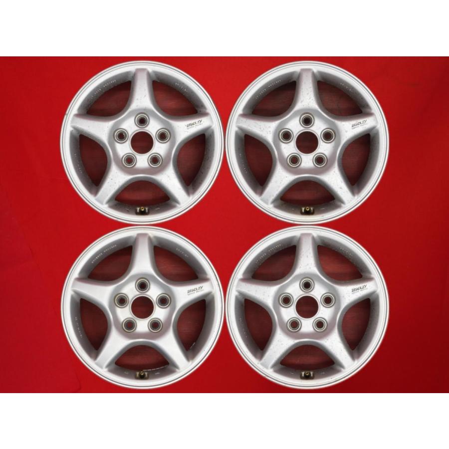 激安 中古 4本セット】 ダイハツ テリオス 純正 ブラッドレー アルミ