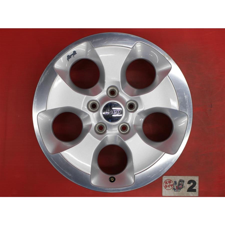 Jeep 純正ホイール【2個口】送料込 激安 4本セット】ジープ ラングラー JK系 純正 アルミホイール 中古品