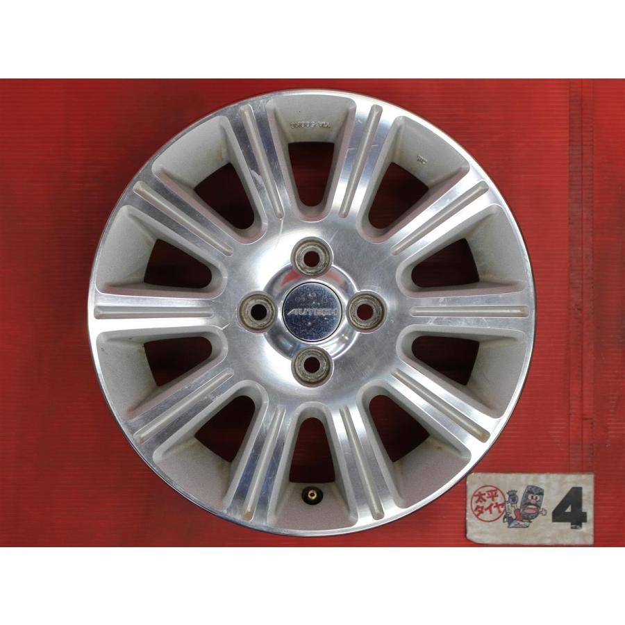 【送料込】日産 マーチ AK12 12SR 後期純正ホイール 激安 4本SET】日産 マーチ K12 ボレロ 純正 10スポーク アルミホイール