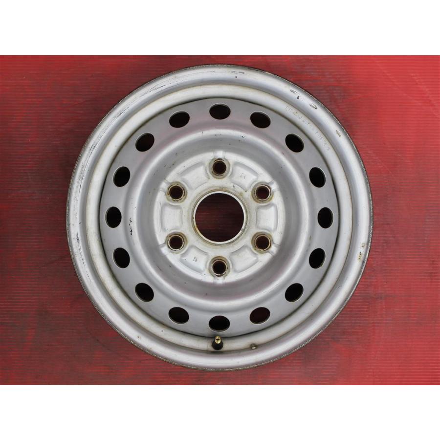 激安 中古 4本セット】 ハイエース 100系 2WD 純正 スチールホイール 