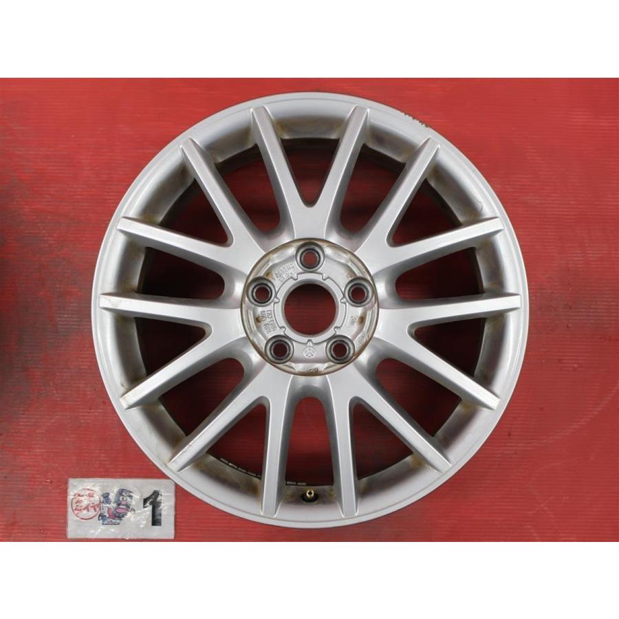 【 激安 中古 4本セット 】 フォルクスワーゲン VW ジェッタ ゴルフV 1K 純正 アルミホイール 17inch 7J +54 PCD112 5穴 ハブ径Φ57 cc17｜taiheishopping｜03