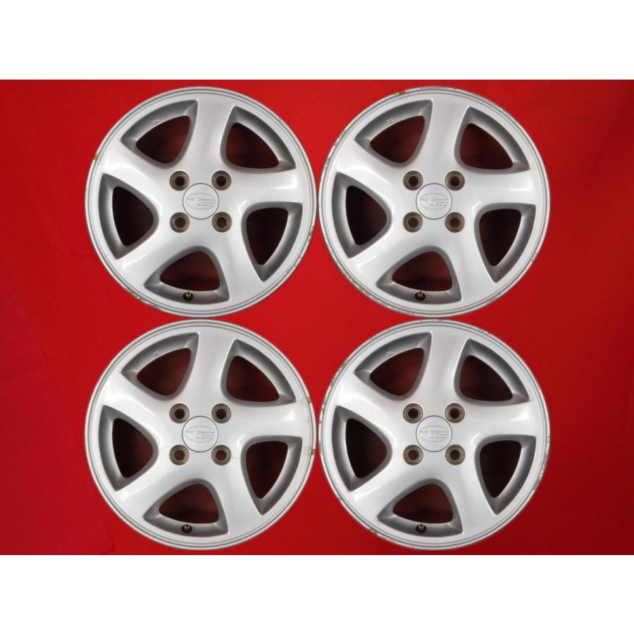 激安 中古 4本セット】 スバル R2 純正 アルミホイール 14インチ 4.5J 