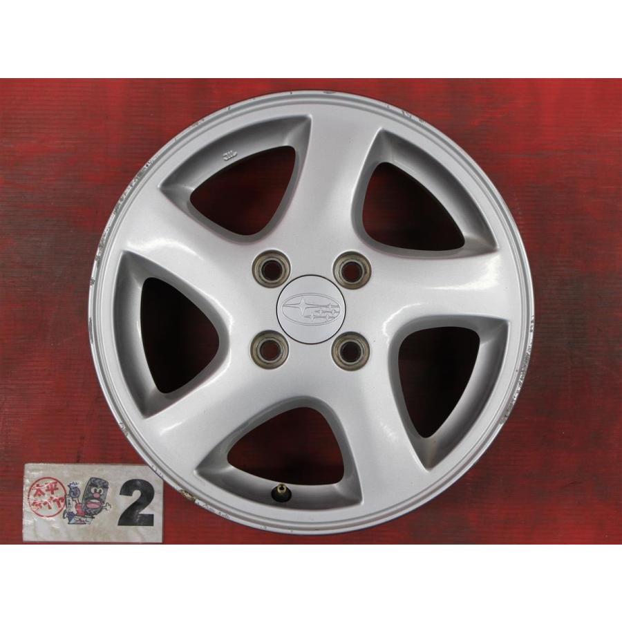 激安 中古 4本セット】 スバル R2 純正 アルミホイール 14インチ 4.5J 