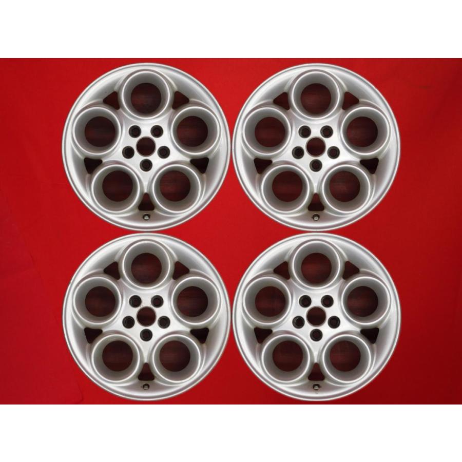 激安 中古 4本セット】 アルファロメオ 156 純正 アルミホイール  