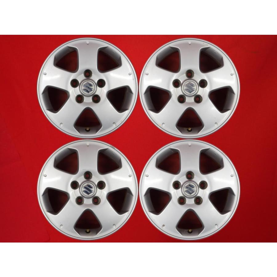 スズキ純正15インチ 4穴 インセット45 アルミホイール4本セット
