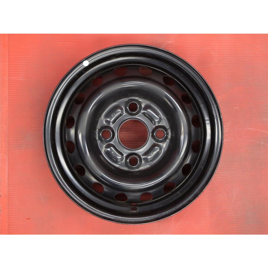 激安 中古 4本セット】 トヨタ ピクシスバン S321M系 純正 スチール 鉄 