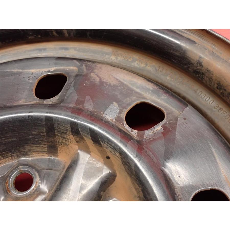 激安 中古 4本セット】 日産 純正 40300-38F00 スチールホイール 激安 中古 4本セット】 日産 純正 40300-38F00 スチールホイール