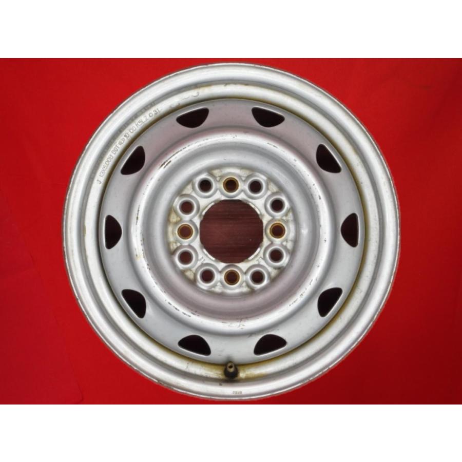 激安 単品1本】キャロウィン マルチPCD スチール 鉄ホイール 鉄チン