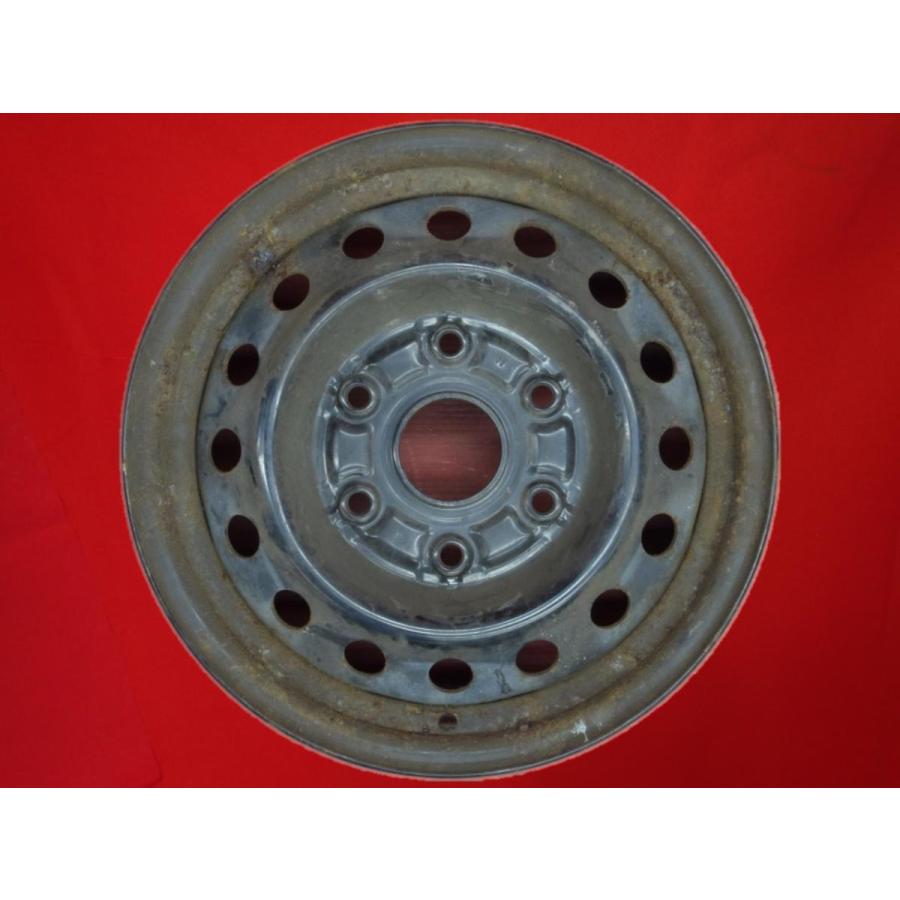 激安 単品1本】トヨタ ハイエース 100系/2WD 純正 スチール 鉄ホイール