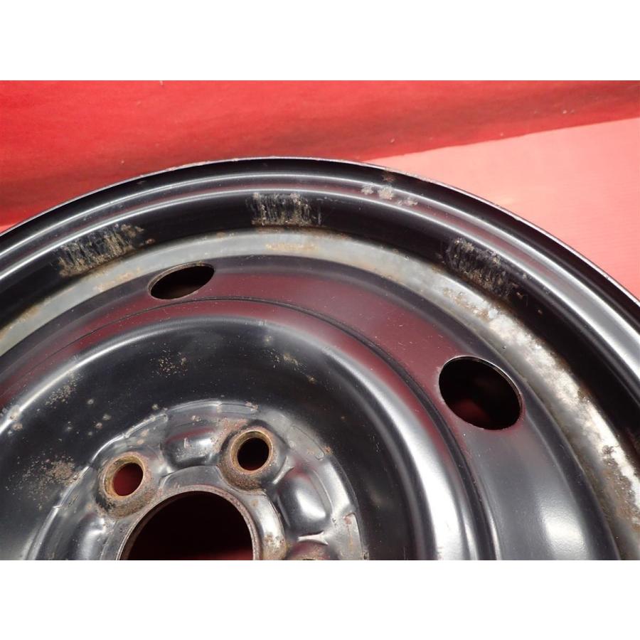 激安 4本セット】トヨタ カローラ 120系 純正 スチールホイール 鉄