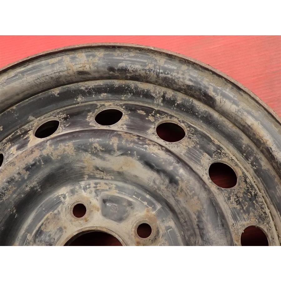 ハイエース純正鉄ホイール　4本　美品　送料無料「一部地域除く」 激安 中古 4本セット】 トヨタ ハイエース 100系/5穴車 純正