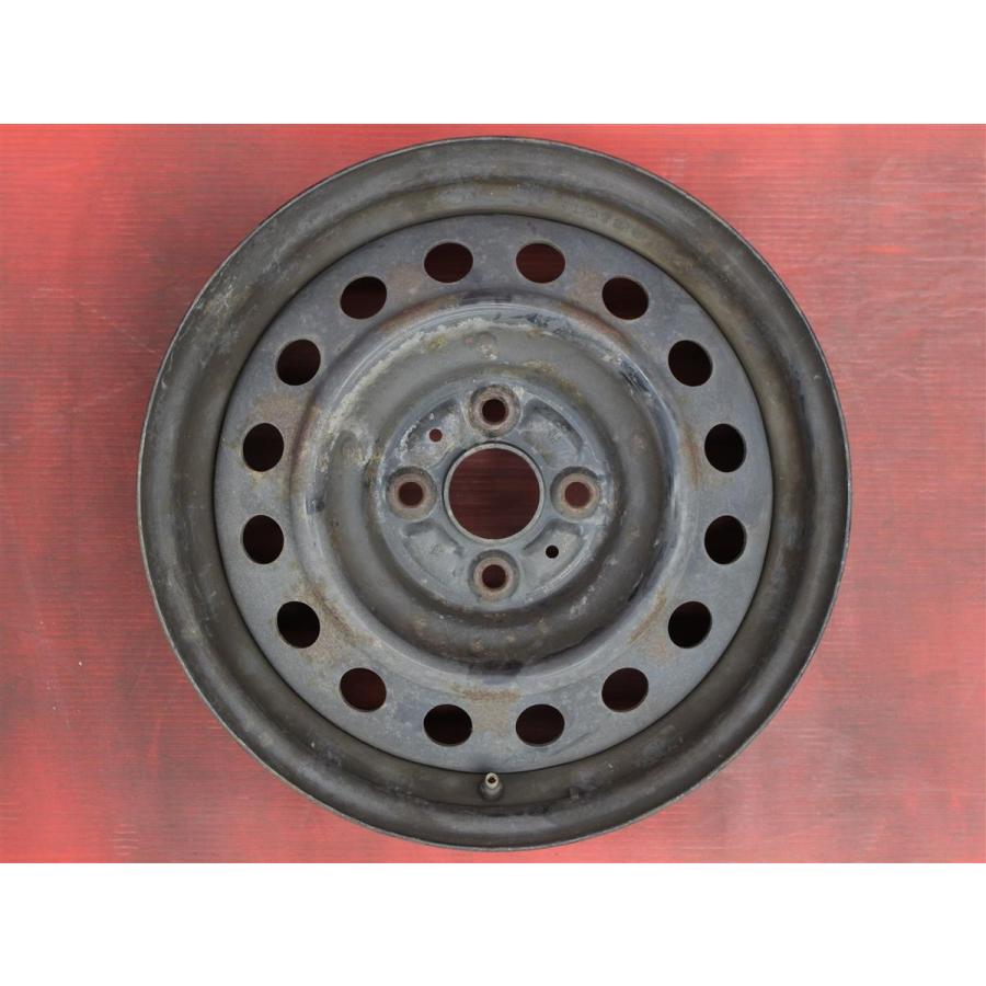 激安 中古 4本セット】 トヨタ bB 30系 純正 スチールホイール