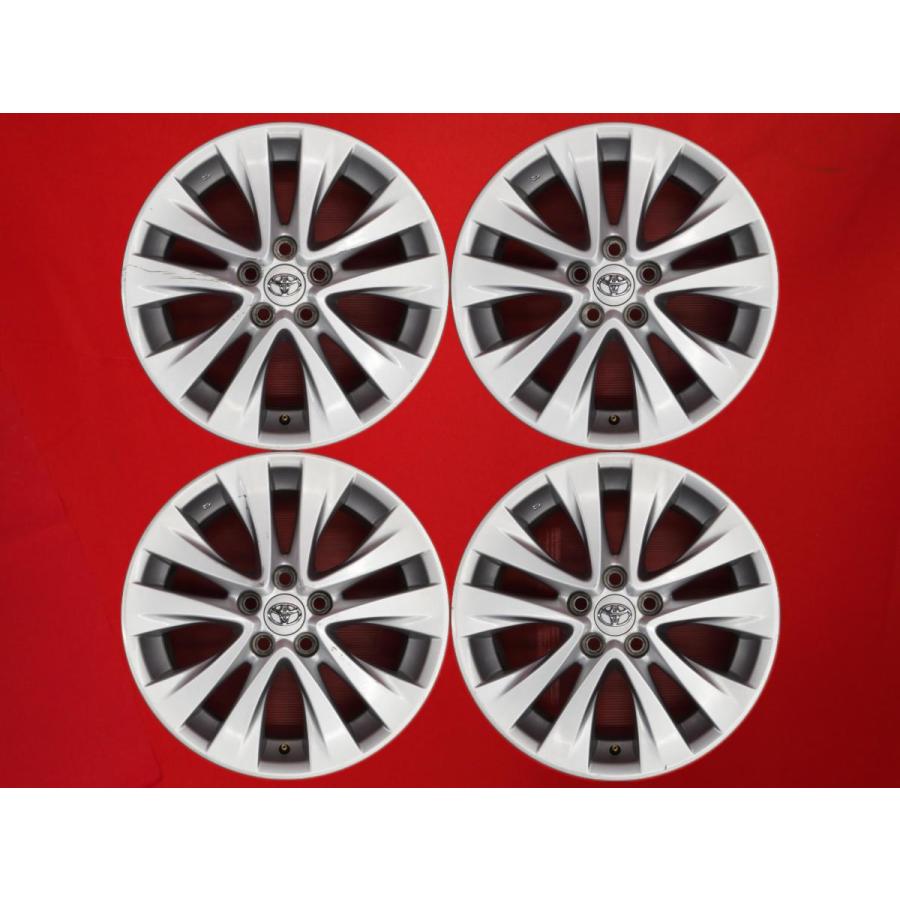 アルファード/ヴェルファイア20系 純正18インチ 4本セット ナット付 20アルファード 18インチ④ アルファード、 ヴェルファイア純正