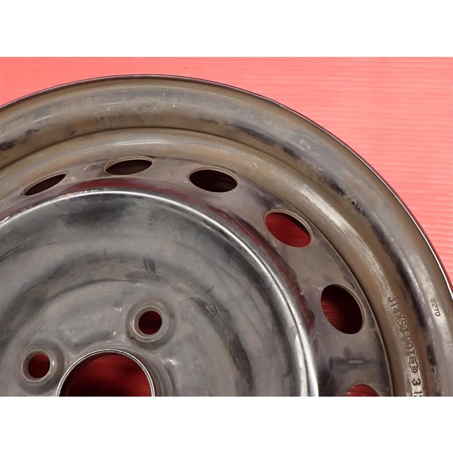 アクア純正鉄チンホイール4本セット 激安 中古 4本セット】 トヨタ アクア NHP10 純正 P6 スチール