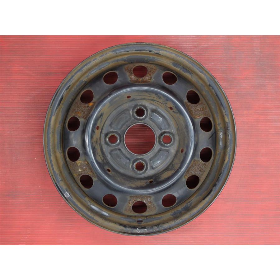激安 4本セット】三菱eKワゴン 日産オッティ 純正 スチール 鉄ホイール