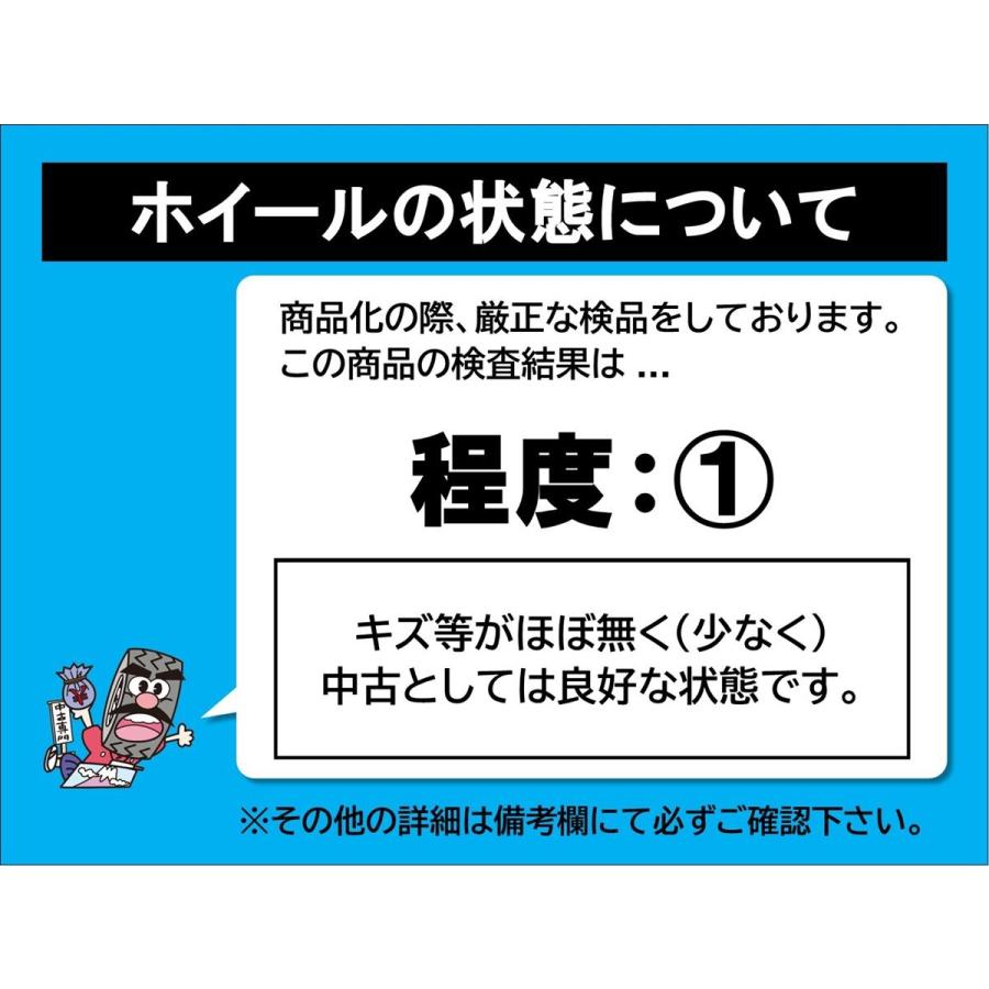 【激安 中古 4本セット】 エコフォルム SE-10 トヨタ/レクサス車用 社外 アルミホイール 17インチ 7J +45 PCD114.3 5穴 ハブ径Φ60 cc17｜taiheishopping｜06