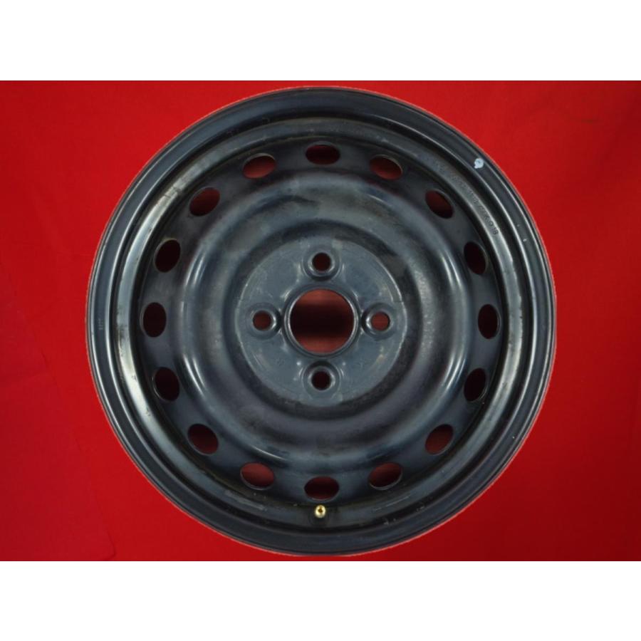 激安 単品1本】トヨタ ヴィッツ 90系/130系 純正 スチールホイール 鉄