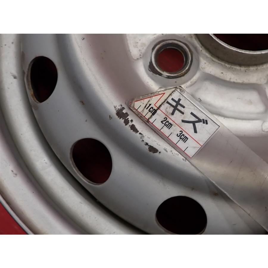 ダイハツハイゼット　純正タイヤホイール　スチール　12インチ　4本セット 激安 中古 4本セット】 ダイハツ ハイゼット 純正 スチール