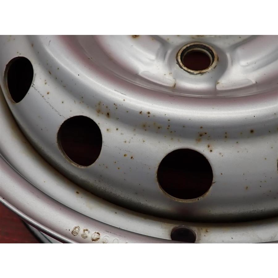 新車外し 純正 12インチ 鉄ホイール 4本セット ナット付 ハイゼットダイハツ 激安 中古 4本セット】 ダイハツ ハイゼット 純正 スチール