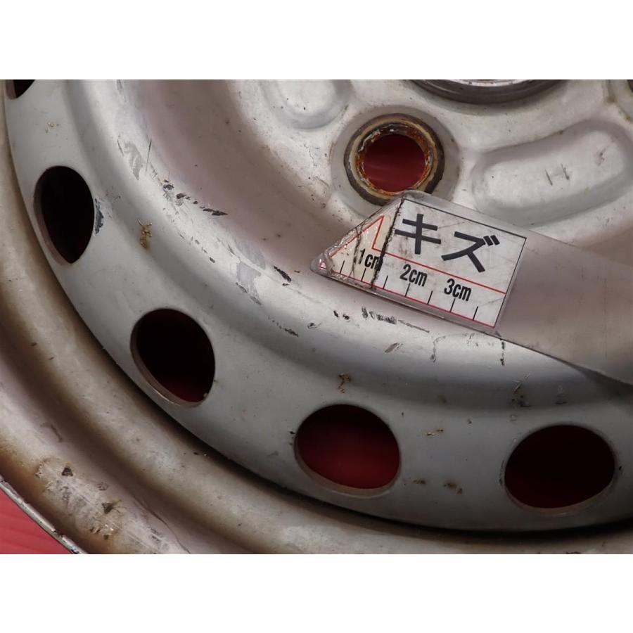 激安 単品1本】ダイハツ ハイゼット 純正 スチールホイール 鉄