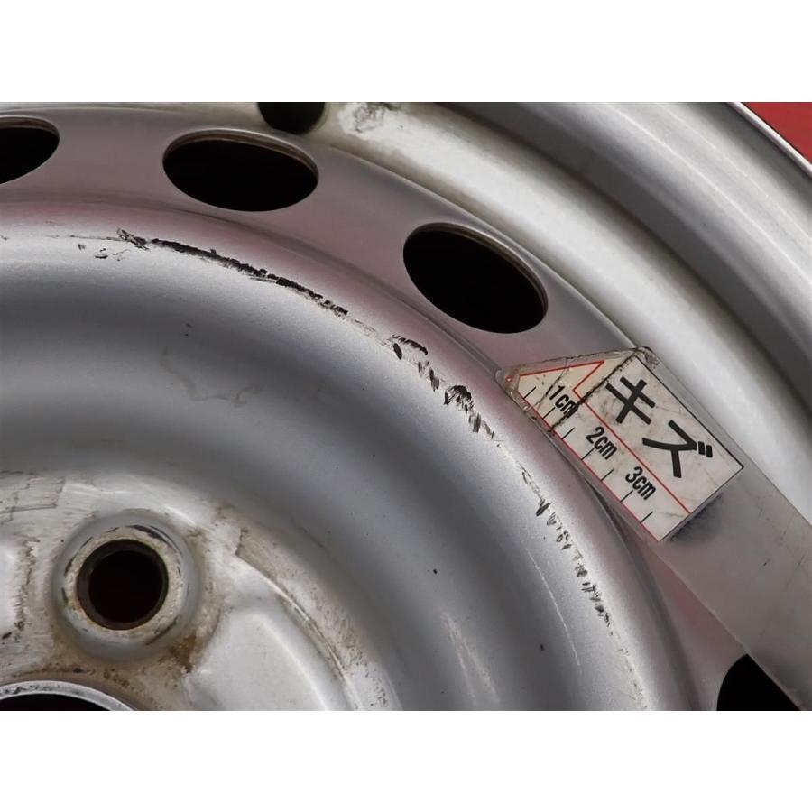 激安 単品1本】ダイハツ ハイゼット 純正 スチールホイール 鉄