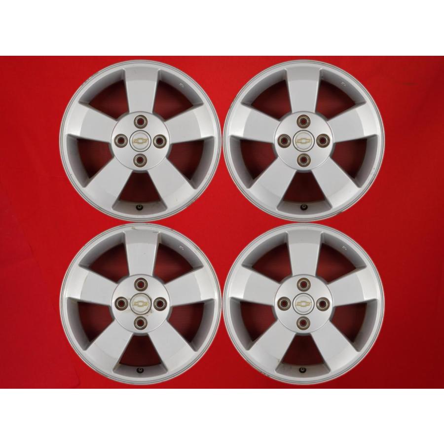 激安 中古 4本セット】 スズキ シボレー・クルーズ 純正 アルミ 激安 中古 4本セット】 スズキ シボレー・クルーズ 純正 アルミ