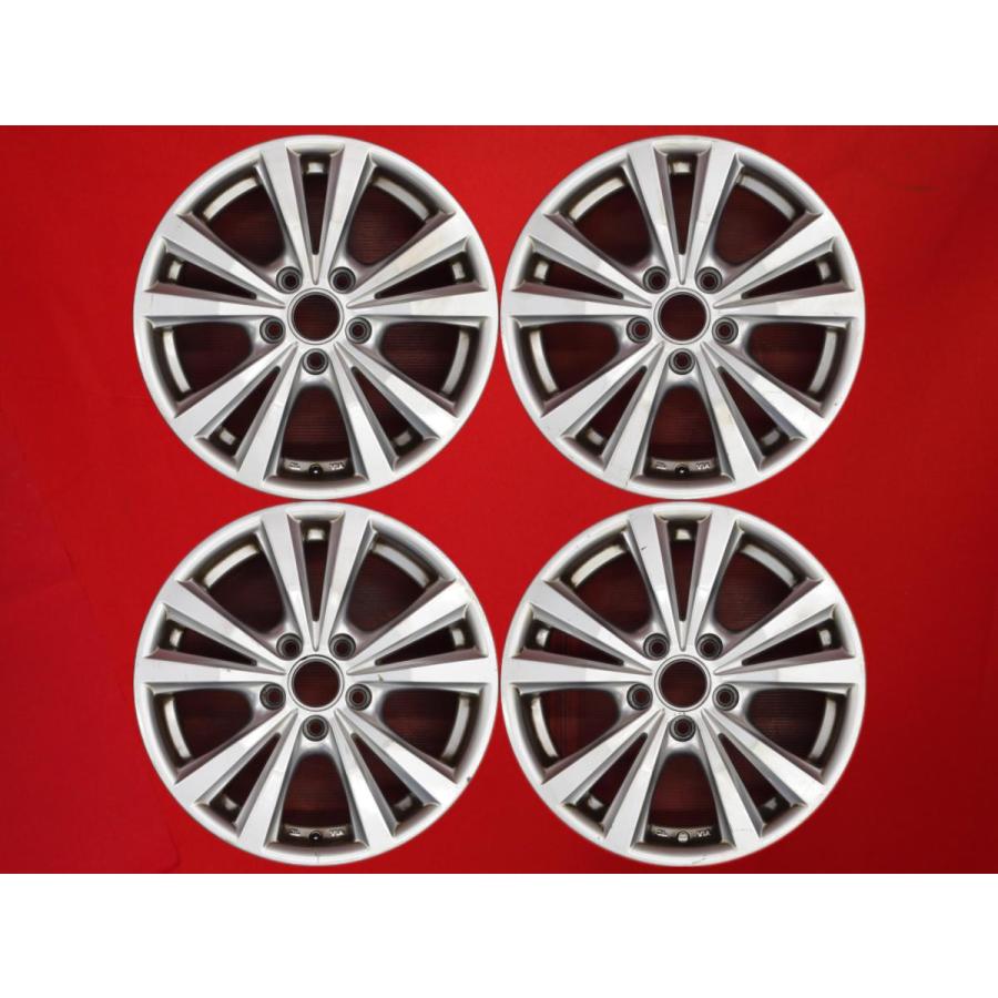 希少アルミのブイ、球体☆中古 激安 4本セット】AGA Dorf(ドルフ) VW用 アルミホイール 中古品 16inch