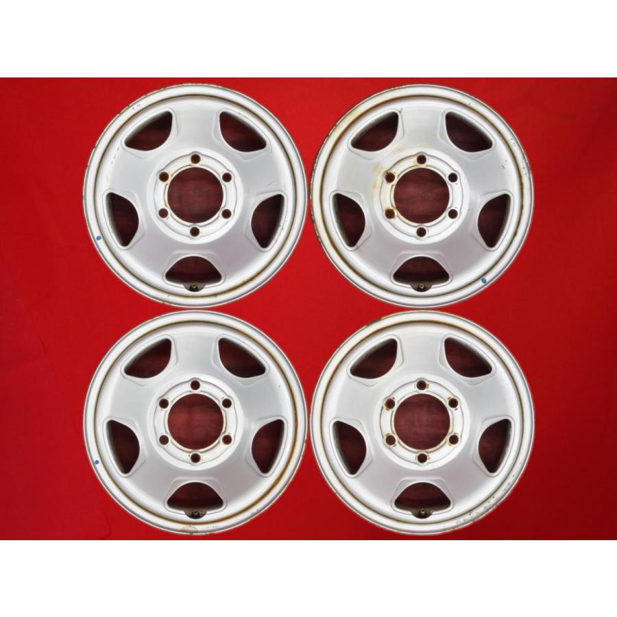 激安 中古 4本セット】 マルチ スチールホイール 社外 鉄ホイール 鉄  