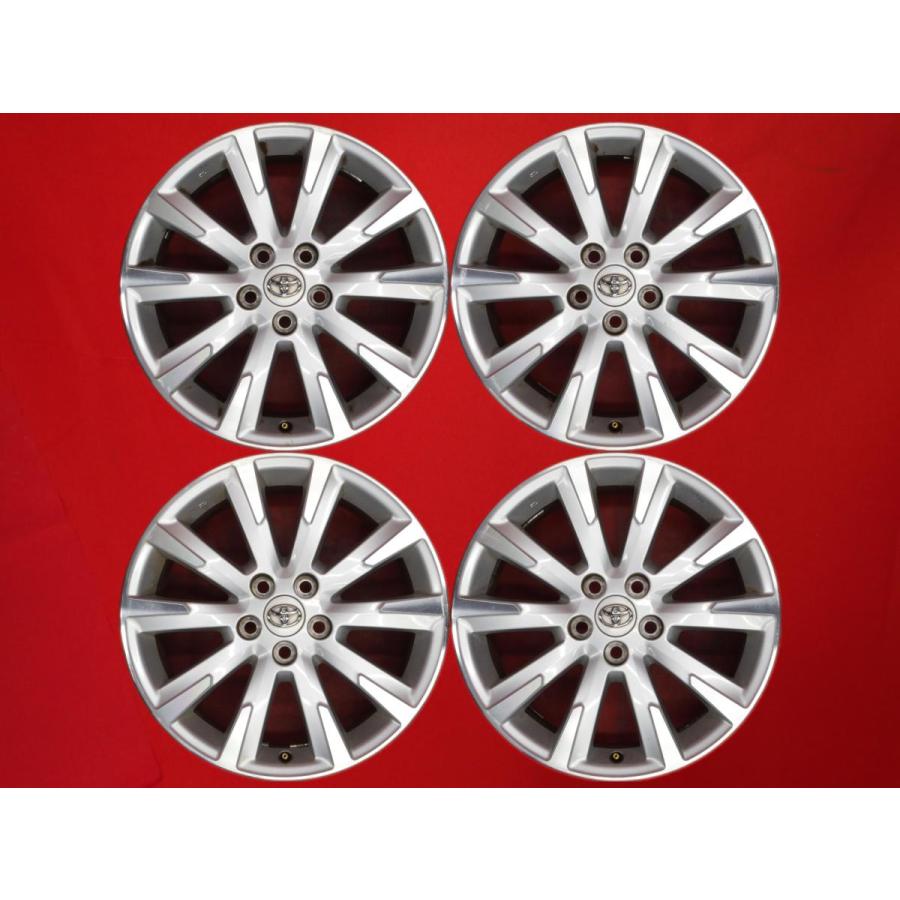 激安 4本セット】トヨタ ヴァンガード 後期 純正 アルミホイール 中古