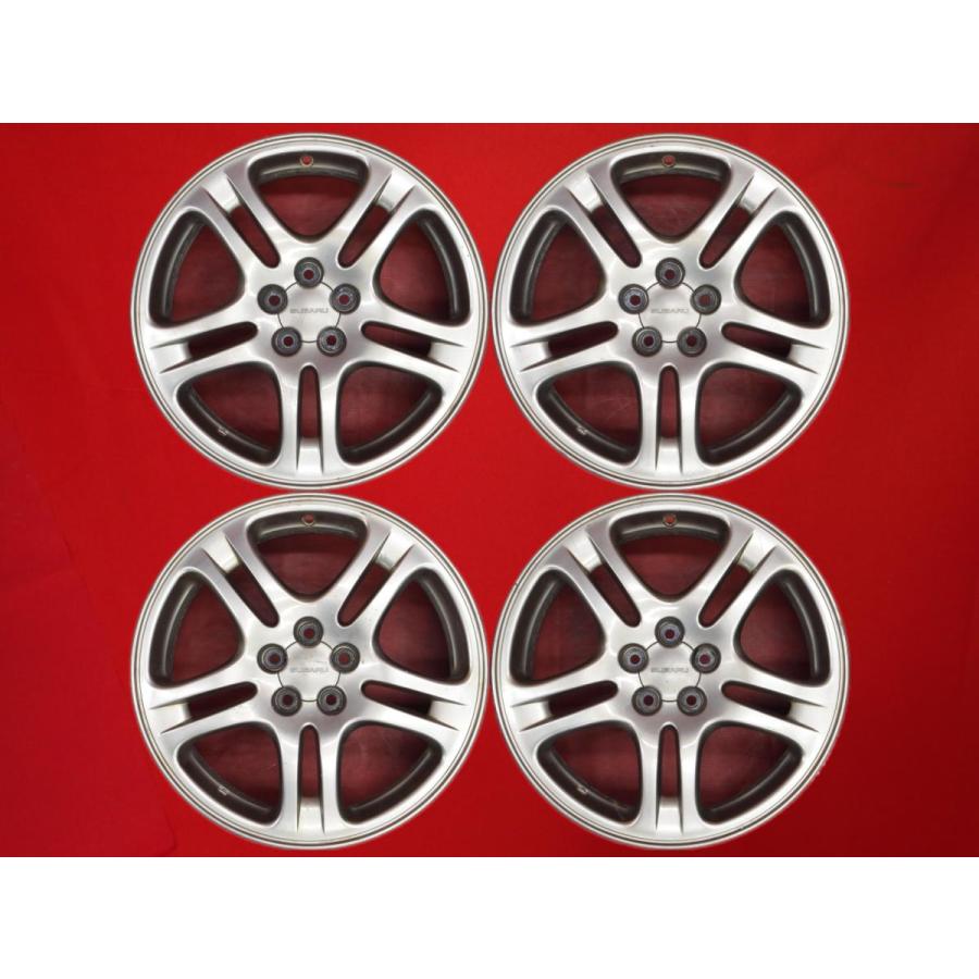 激安 4本セット】スバル レガシィ BE系/BH系 純正 アルミホイール 中古 