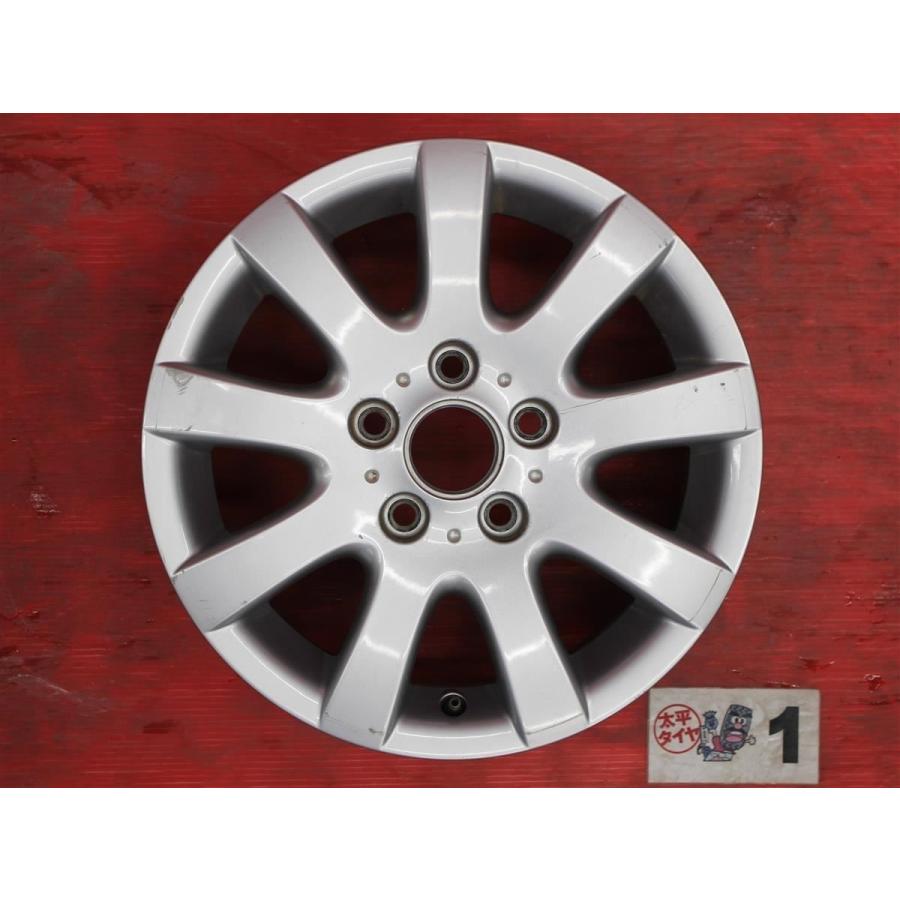 【激安 4本セット】フォルクスワーゲン VW ゴルフV 純正 アルミホイール 中古品 15inch 6.5J +50 PCD112 5穴 ハブ径Φ57 1K0601025A cc15の画像