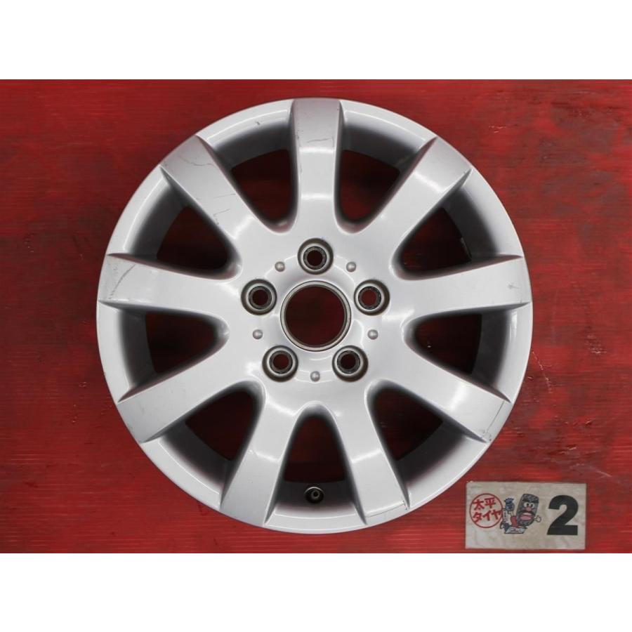 【激安 4本セット】フォルクスワーゲン VW ゴルフV 純正 アルミホイール 中古品 15inch 6.5J +50 PCD112 5穴 ハブ径Φ57 1K0601025A cc15の画像