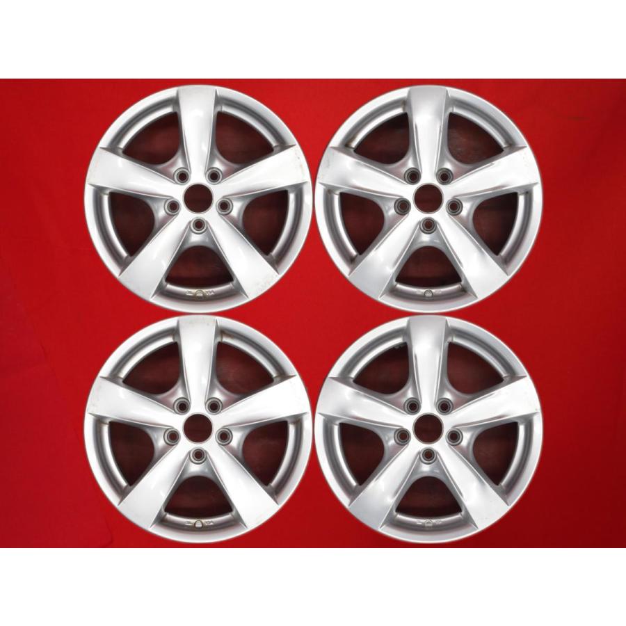 激安 中古 4本セット】 AGA Nebel(ネーベル) VW用 社外 アルミホイール 