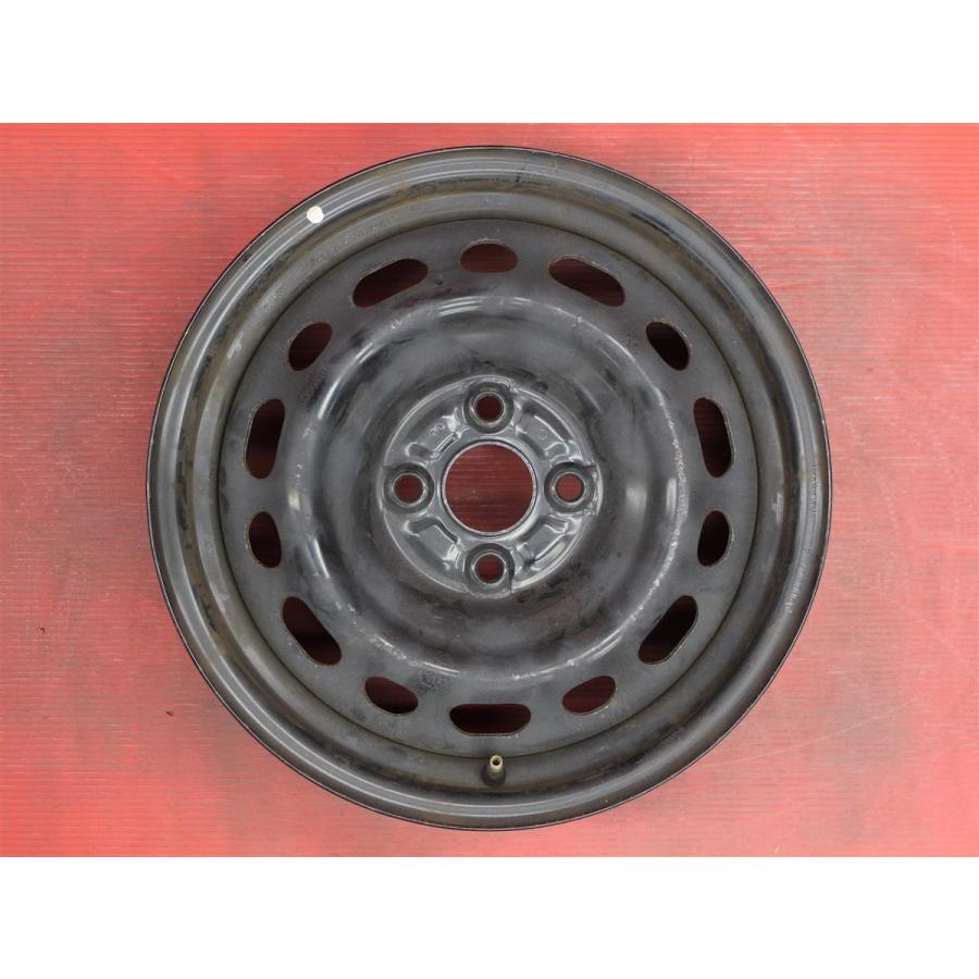 激安 中古 4本セット】 マツダ デミオ/MAZDA2 DJ系 純正 スチール 鉄 