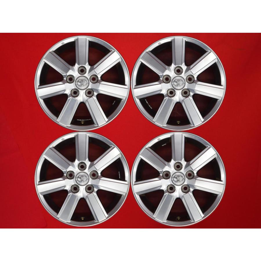 16インチ ホイールセット 6J傷あり　ヴォクシー 16インチ トヨタ純正 205/60R16 6J+50 114.3 80系ノア