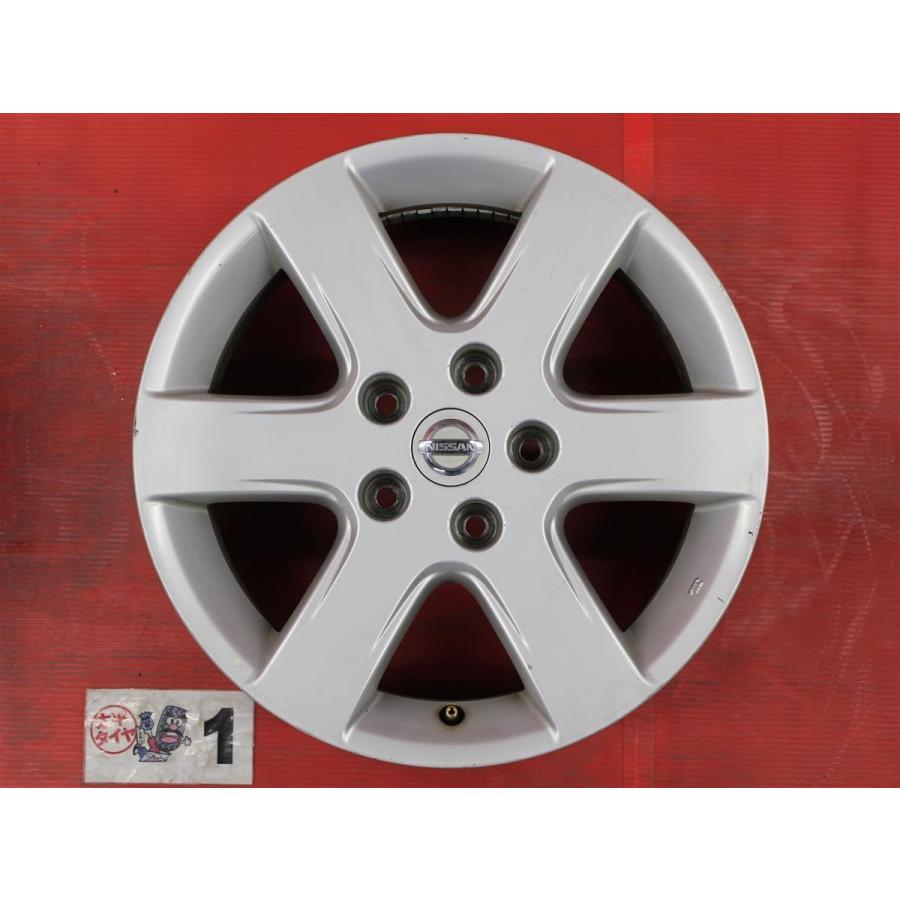 激安 4本セット】日産 ステージア M35 純正 6スポーク アルミホイール