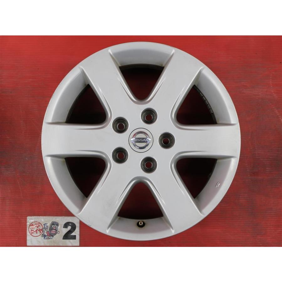 激安 4本セット】日産 ステージア M35 純正 6スポーク アルミホイール