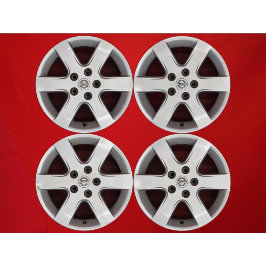 M35 ステージア　純正ホイール　スタッドレス 激安 4本セット】日産 ステージア M35 AR-X Four 純正 アルミホイール