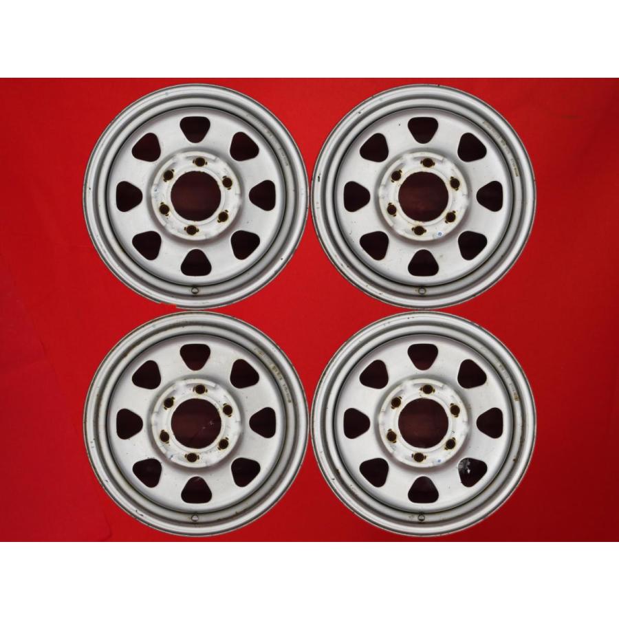 希少品 4本セット】日産 テラノ R50 標準ボディ 純正 スチール 鉄