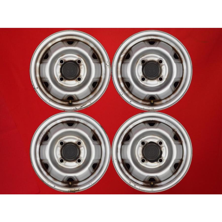 激安 4本セット】ライトエース/タウンエース 2WD 純正 スチール 鉄