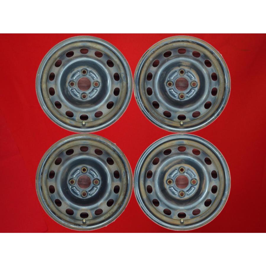 激安 中古 4本セット】 ホンダ シビック EU系/ES系 純正 スチール 鉄  