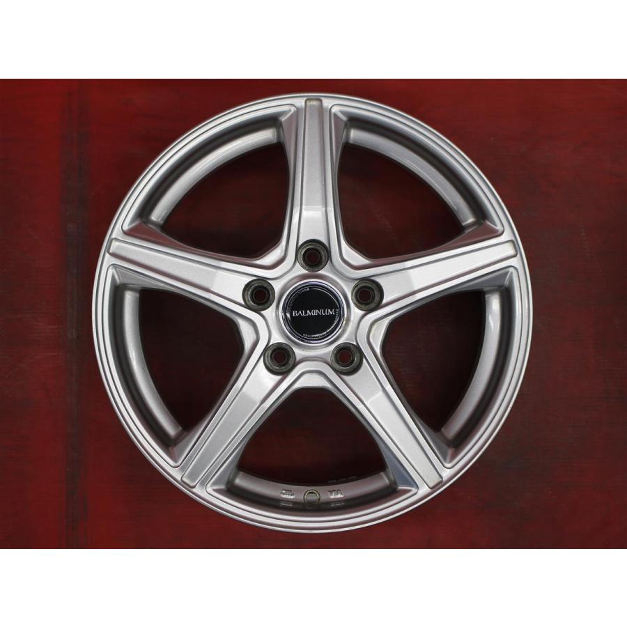 激安 4本SET】5スポークタイプ アルミホイール 中古品 16inch 6.5J +38 