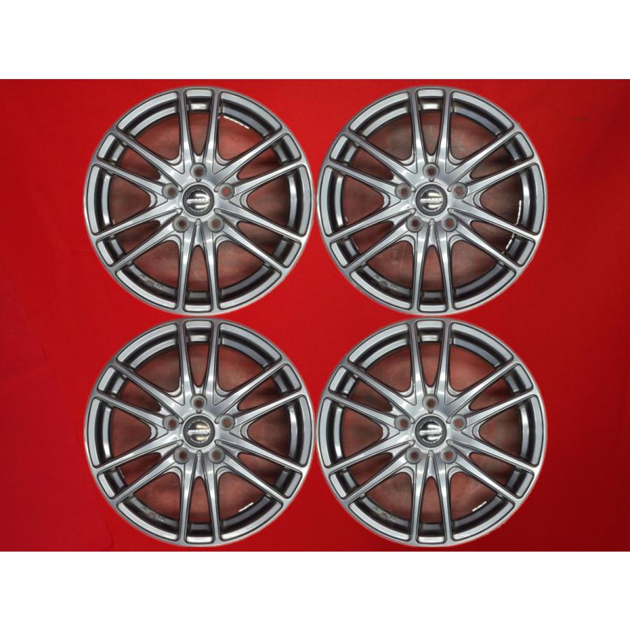 TOYOTA 16インチ 5スポークホイール 激安 中古 4本セット】 5Wスポークタイプ 社外 アルミホイール 16