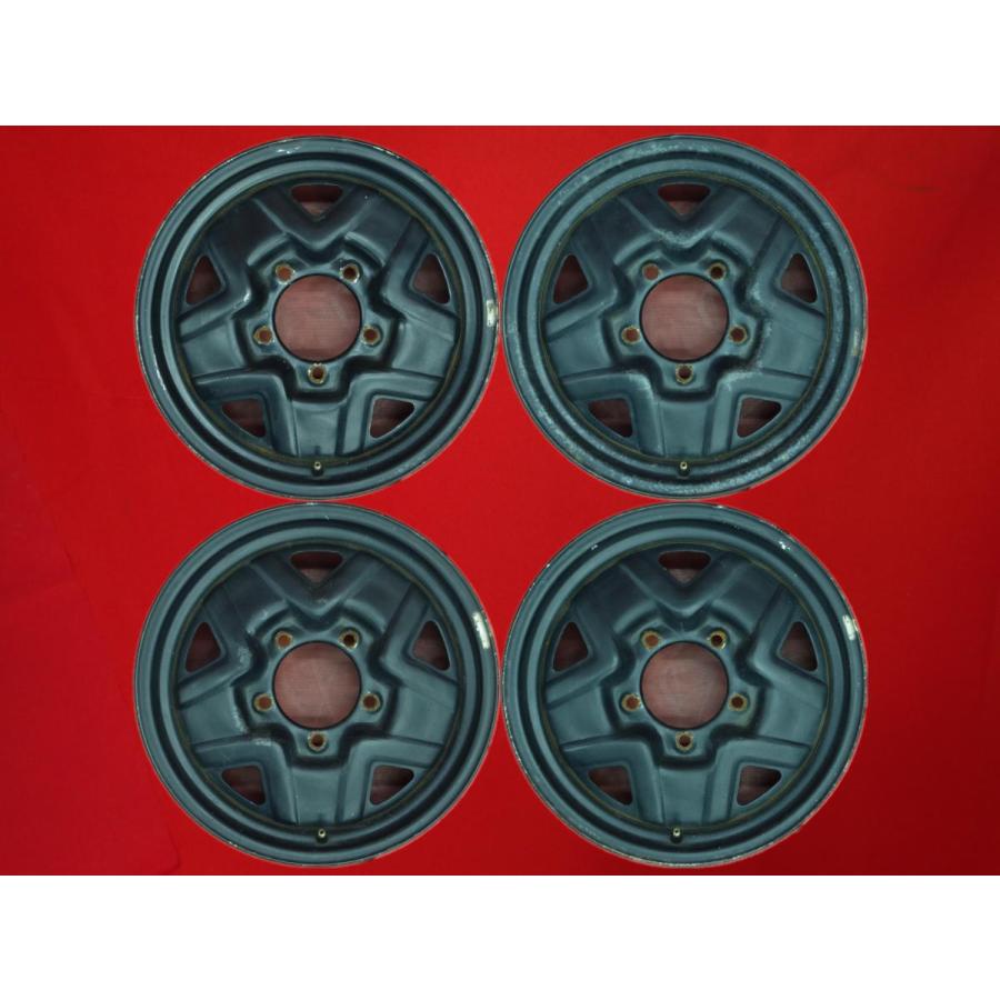 激安 中古 4本セット】 スズキ ジムニー 純正 スチールホイール 激安 中古 4本セット】 スズキ ジムニー 純正 スチールホイール