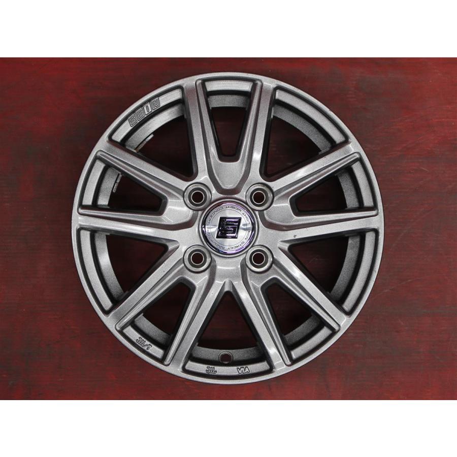 激安 4本セット】軽自動車用 5Wスポークタイプ アルミホイール 中古品