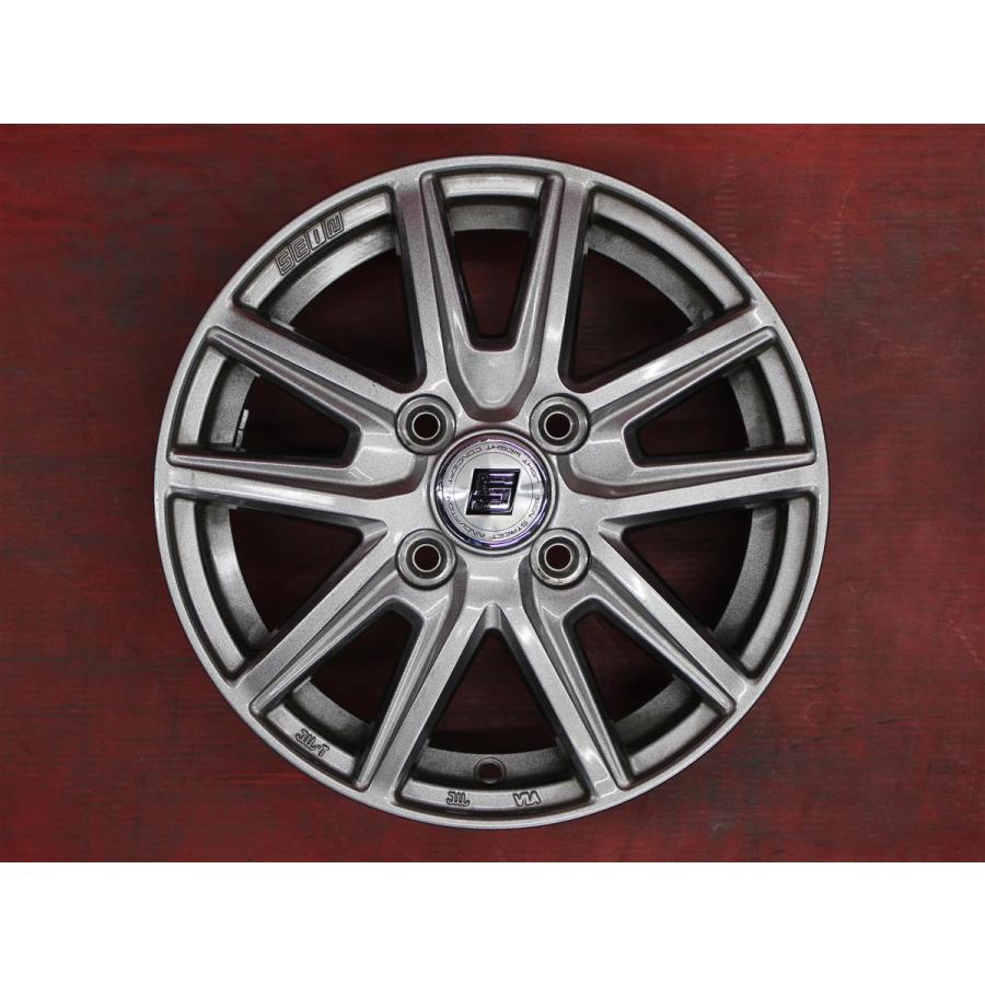 激安 4本セット】軽自動車用 5Wスポークタイプ アルミホイール 中古品
